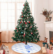 Glossy Textured Christmas Tree Thickened Apron
