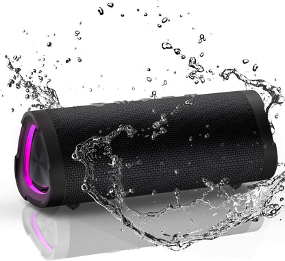 Vanzon V40 Bluetooth Speakers, Portable Wireless Speaker V5.0 with 24W Loud Stereo Sound, 24H Playtime, TWS & IPX7 Waterproof, Suitable for Travel, Home and Outdoors