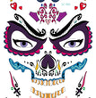 Waterproof Halloween Face Sticker