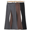 Thickened Sanded Fabric Yoga Bell-bottom Pants Women