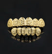 Halloween Prom Gold Braces Spike Dress Up