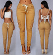 Women's multi-bag casual pants