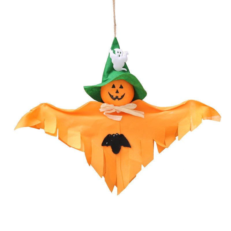 Halloween decorations props kindergarten mall bar scene layout
