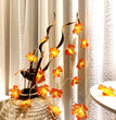 Lights Halloween Decorative String Lights LED Maple Leaf