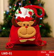 Christmas Gift Portable Brushed Gift Bag