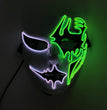 Halloween Creative Zombie Grimace Cold Light Glowing Mask