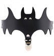 Personality exaggerated Halloween Christmas legs bat wings leather garter socks clip leg ring