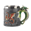 Printing Halloween Mug Metal Wine Glass Skull Mug