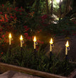 Outdoor Solar Candle LED Ground Lamp Garden Garden Decoration