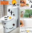 Halloween Bat Pumpkin Creative Decoration Stickers