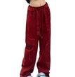 High Waist Loose And Slimming Mop Wide Leg Pants