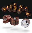 LED Black Electronic Candle Light Table Decoration Light Halloween Decoration Pumpkin Party Party Supplies Home Decor