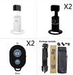 Smart Face Recognition Tracking PTZ Mobile Phone Stand Anchor Live Broadcast Stand