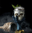 Horrible Resin Stainless Steel Design Wine Glass Horror Cup Skull Goblet Perfect Gift Skull For Lovers Halloween Theme Parties