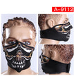 Cycling Skeleton Halloween Mask Mountaineering Ski
