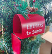 Christmas Wrought Iron Mailbox Decoration Christmas Tree Pendant