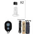Smart Face Recognition Tracking PTZ Mobile Phone Stand Anchor Live Broadcast Stand