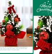 Christmas Ornaments Tree 20cm Mini Christmas Decoration Tree Christmas Day Mall Decoration Desktop Ornaments Small Tree