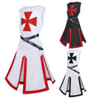 Halloween Costume Waist Wrap Split Splice