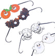 Halloween Bat Pumpkin Skull Ghost Type Tricky Paper Glasses