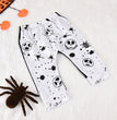 Halloween Black Short Sleeve T-Shirt Trousers