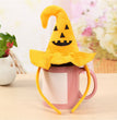 Halloween Pumpkin Hook Hat Headband Ghost Head Bat Yellow Hook Hat Headband Hair Accessories