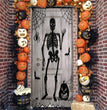Halloween pattern curtain