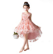 Children's princess dress lace trailing costumes