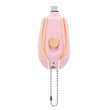 1500mAh Mini Power Emergency Pod Keychain Charger With Type-C Ultra-Compact Mini Battery Pack Fast Charging Backup Power Bank
