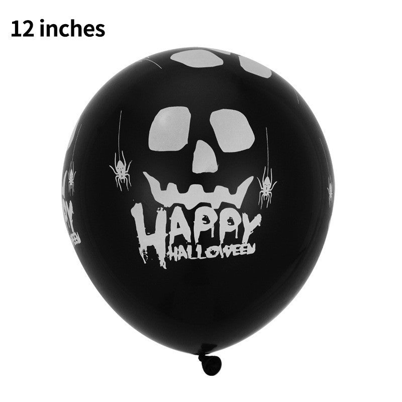 Halloween Balloons 12 Inch Printed Latex