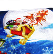 Flannel Christmas Decoration Mat