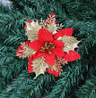 Christmas day gold powder Christmas flower
