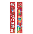 Christmas curtain couplet