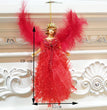 Christmas Children's Cute Doll Plush Angel Pendant