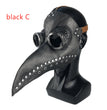 Gear Duke Halloween Gothic Black PU Beak Mask