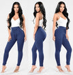 Women's Plus Size Pure Color Cotton Trousers Lace-up Pencil Pants