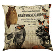 Halloween Cotton Linen Sofa Car Cushion Pillowcase