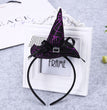 Halloween Witch Hat Headband Holiday Children Props Party Hair Accessories