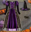 Halloween Costume Kids' Skirt Witch Costume