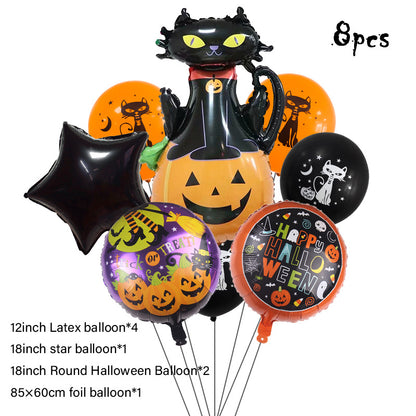 Halloween Balloons Set Party Decorations