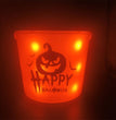 Halloween Portable Glowing Pumpkin Bucket
