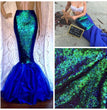 Halloween Cosplay Costumes Mermaid Half Body Fishtail