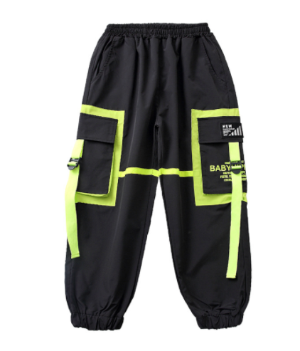 Children's Hip-hop Costumes Summer Functional Wind Short Sleeves