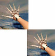 Halloween Finger Joints Synchronously Grasping Paw Props