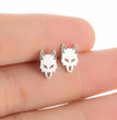 Stainless Steel Halloween Horror Stud Earrings