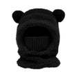 Original Design, Stylish and Cute Bear-Ear Design Windproof Hat, Suitable for Winter Warmth and Protection from the Cold, Ideal for Cyclists. the Hat Is Versatile and Suitable for Both Men and Women of All Ages, Regardless of Head Circumference