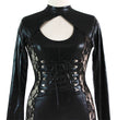 Women's Fashion One Piece Leather Costumes