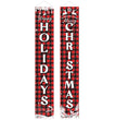 Christmas curtain couplet