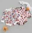 Baby Girl Halloween Jumpsuit Fall Casual Pumpkin