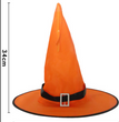 Halloween Decoration Witch Hat LED Lights Halloween Elf Ears Kids Home Party Decor Supplies Outdoor Tree Hanging Ornament